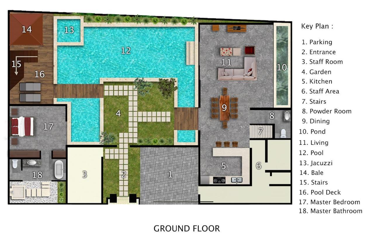 Villa Yasmin 세미냑 외부 사진
