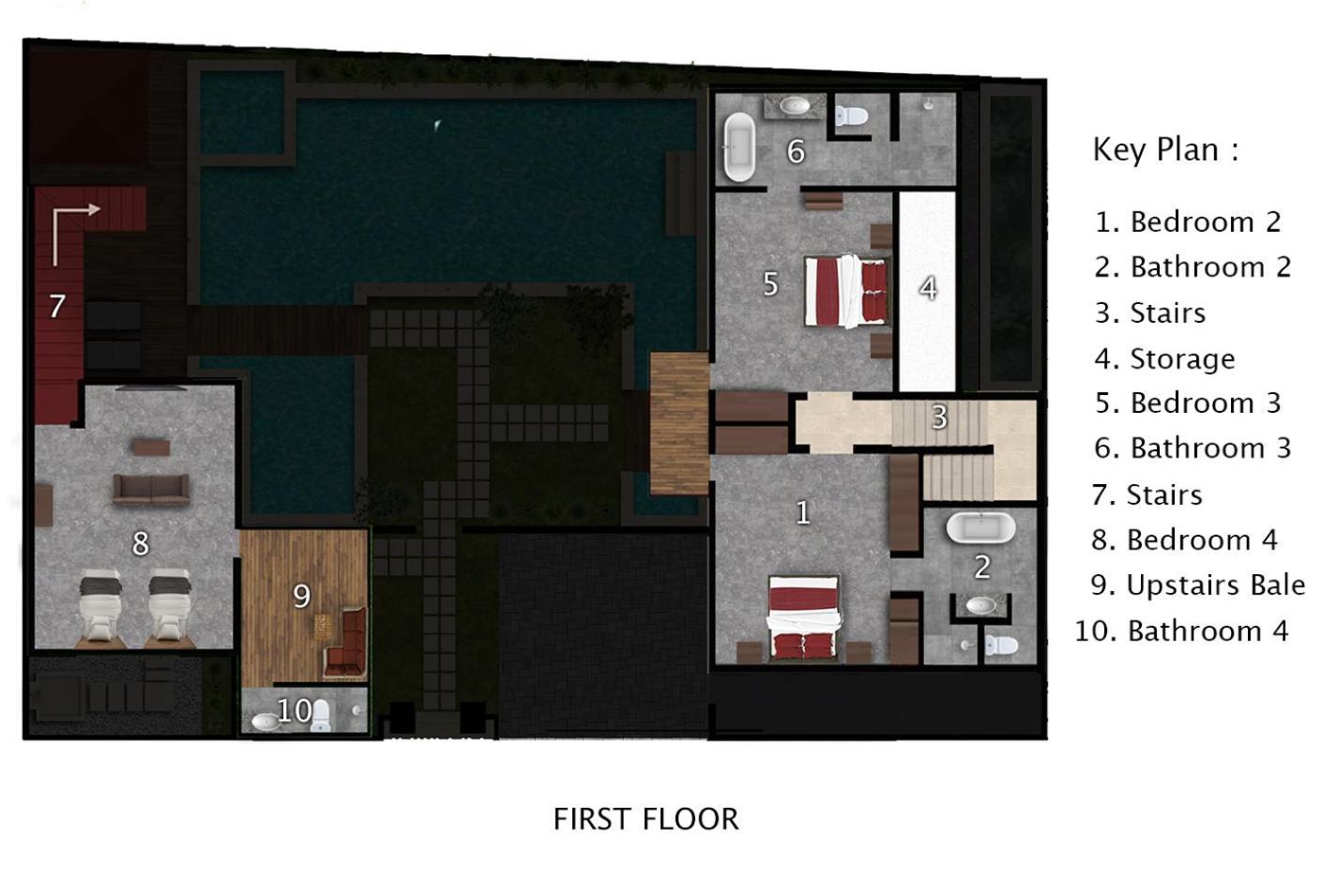 Villa Yasmin 세미냑 외부 사진